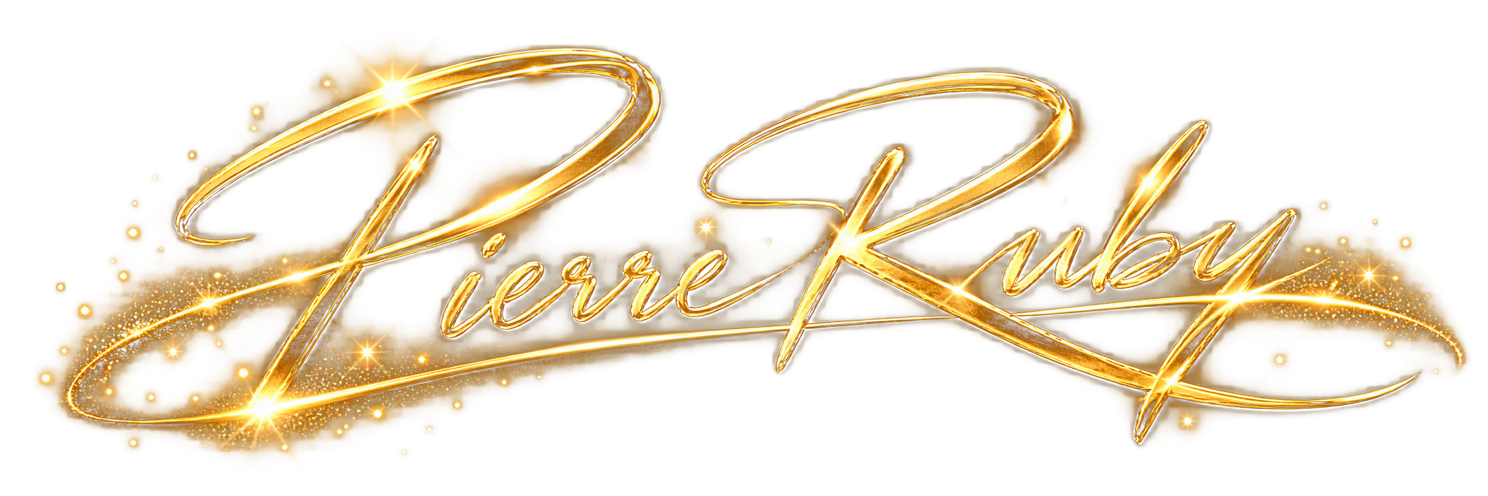 Signature dorée Pierre Ruby